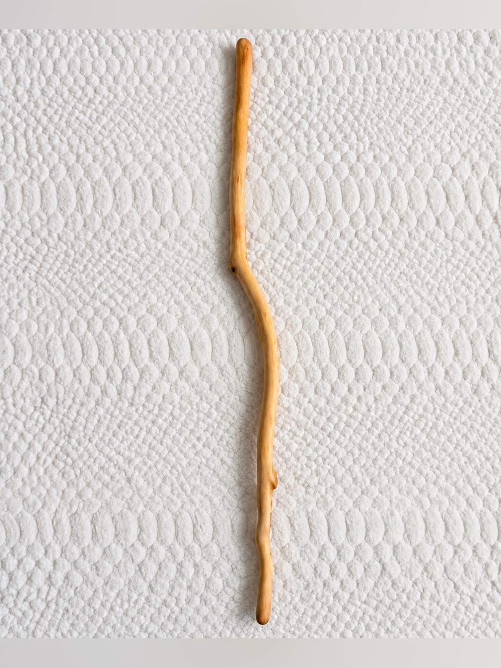 Vintage Handcrafted Natural Wood Walking Stick Hiking Staff Cane Primitive